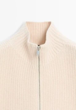 Massimo Dutti CHEST WITH ZIP - Jumper - Sand -Massimo Dutti Shop 0a4bf11f69cf4bd3ad36c983dd89852f