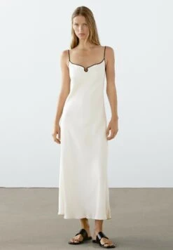 Massimo Dutti STRAPPY CAMISOLE MIDI - Day Dress - White -Massimo Dutti Shop 0a6817b16fe940c6a80c54beb48986d1