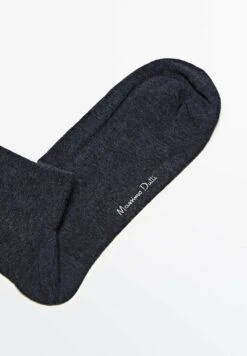 Massimo Dutti With Contrast Stripe - Socks - Blue -Massimo Dutti Shop 0a8f3fd371714eb099332785f36057ee