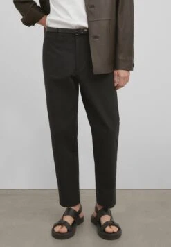 Massimo Dutti Studio - Straight-Fit- Chinos - Black