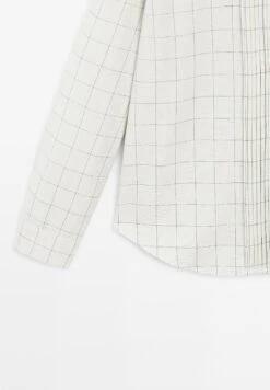 Massimo Dutti CHECK GARMENT WITH PINTUCKS - Button-down Blouse - Beige 19 Massimo Dutti CHECK GARMENT WITH PINTUCKS - Button-down Blouse - Beige -Massimo Dutti Shop 0ae809a1de824c3f96571195cd25d38a
