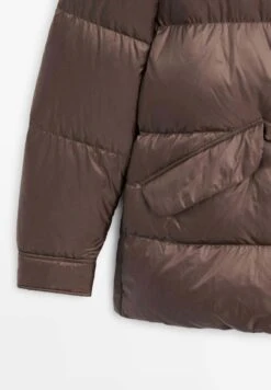 Massimo Dutti WATER-REPELLENT PUFFER - Down Jacket - Brown -Massimo Dutti Shop 0ae8a3ec3edb4e408b85a34a05122d88
