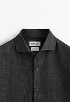 Massimo Dutti Faded - Shirt - Dark Grey -Massimo Dutti Shop 0b5912c2906a4b41a9bff81c50279316