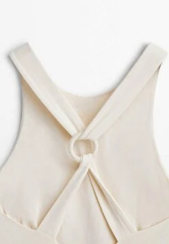 Massimo Dutti With Ring Detail At The Back - Day Dress - Beige -Massimo Dutti Shop 0b74814a3d7540b8ab0f773bcad8e47b