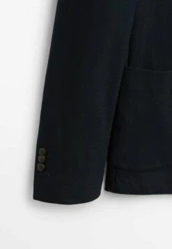 Massimo Dutti Blend - Blazer Jacket - Dark Blue -Massimo Dutti Shop 0b9ce88118a24212be60ac27d7ad2c33