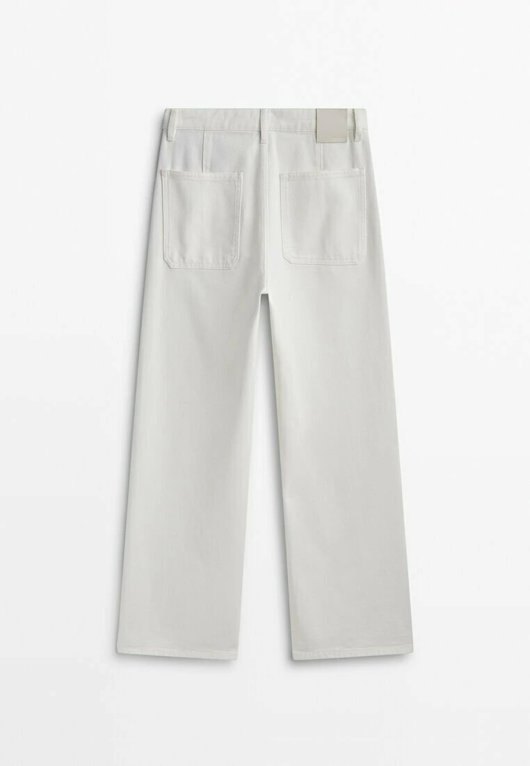 Massimo Dutti Wide Fit CroppedWith Pockets - Flared Jeans 10 Massimo Dutti Wide Fit CroppedWith Pockets - Flared Jeans - Image 8