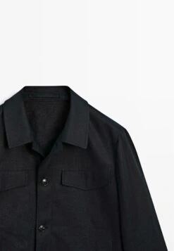 Massimo Dutti TOTAL LOOK WITH FLAP POCKETS - Summer Jacket - Dark Blue 17 Massimo Dutti TOTAL LOOK WITH FLAP POCKETS - Summer Jacket - Dark Blue -Massimo Dutti Shop 0bcbfb928b1849069404e2085a4aca17