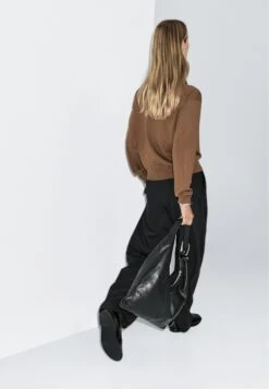 Massimo Dutti BUTTONED WITH MOCK TURTLENECK - Cardigan - Brown -Massimo Dutti Shop 0bebebf67ca74938ab61bcd323bda2d3