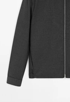 Massimo Dutti TOTAL LOOK TWO-WAY ZIP - Summer Jacket - Grey -Massimo Dutti Shop 0bf43f37270b40359c8585ec2231ae4c