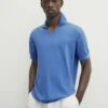 Massimo Dutti Milano Short Sleeve- Polo Shirt - Royal Blue -Massimo Dutti Shop 0c2662c5ab6a4c0db33166e3dfa4aee8