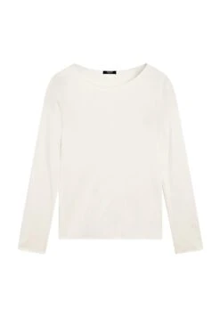 Massimo Dutti BOAT NECK LONG SLEEVE - Jumper - Beige