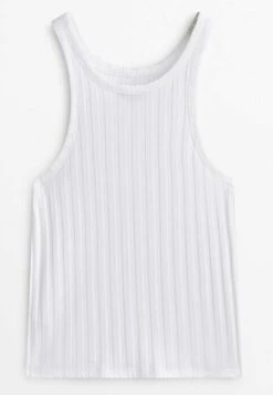 Massimo Dutti Wide Strappy - Top - White -Massimo Dutti Shop 0c5ed916d32a4bf9af83216622be2c4d