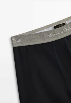 Massimo Dutti With A Waistband - Pants - Blue/Black Denim -Massimo Dutti Shop 0c688aac810a429e9c4fc5412034532c
