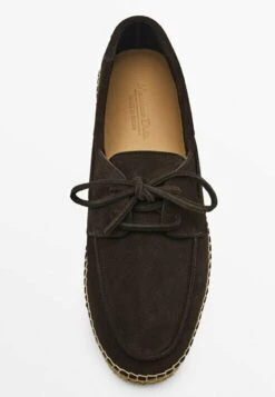 Massimo Dutti Boat Shoes - Brown -Massimo Dutti Shop 0c9a6d8c0e4b44a0bcfd645a1570ba95