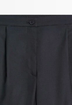 Massimo Dutti DART WITH ELASTIC WAISTBAND - Trousers - Dark Blue -Massimo Dutti Shop 0c9b94862e7c492dbffa1a2d70b5839a