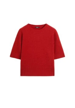 Massimo Dutti CREW NECK - Basic T-shirt - Red -Massimo Dutti Shop 0d0a7161d43543f08b7799018277883f