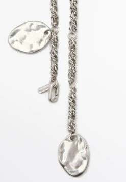 Massimo Dutti COIN - Bracelet - Silver-coloured -Massimo Dutti Shop 0d126127a0eb4a99afd1c2fb7ba0f966