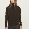 Massimo Dutti SOFT TURTLENECK WITH LONG SLEEVE - Jumper - Mottled Dark Brown -Massimo Dutti Shop 0d2337cb16e9464b9777fa3383e7cb14