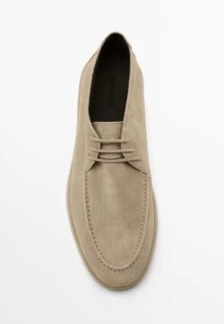 Massimo Dutti SPLIT - Lace-up Ankle Boots - Sand -Massimo Dutti Shop 0d6feea1c7184fda9f9085099060fcb7