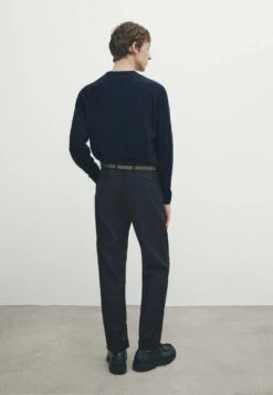 Massimo Dutti Crew Neck - Sweatshirt - Dark Blue -Massimo Dutti Shop 0d7c28137d0c47f18a07c242dd329eac