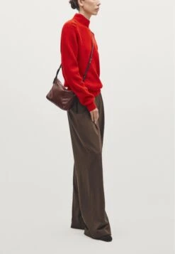 Massimo Dutti SMALL NAPPA FINISH - Handbag - Brown -Massimo Dutti Shop 0d95673b085b4653a987446c8523ae52