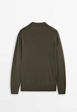 Massimo Dutti Jumper - Khaki 18 Massimo Dutti Jumper - Khaki -Massimo Dutti Shop 0dbb0f4cf3314478b71e9906ab5fcaf4