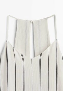 Massimo Dutti Striped Flowing Strappy Midi - Maxi Dress -Massimo Dutti Shop 0de52c27f8344dc59389debced3f9a69