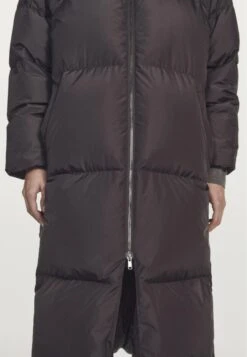 Massimo Dutti LONG WATER-REPELLENT HOODED PUFFER - Down Coat - Dark Brown -Massimo Dutti Shop 0e0d9c4341954578bb22c7a59b69a099