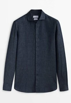 Massimo Dutti Faded - Shirt - Blue -Massimo Dutti Shop 0e2601b303d74772a2dae8c15c8a9650