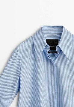Massimo Dutti Studio Striped Poplin With Cuff Detail - Button-Down Blouse 18 Massimo Dutti Studio Striped Poplin With Cuff Detail - Button-Down Blouse -Massimo Dutti Shop 0e70145f6044449d8dde59d19f161e93