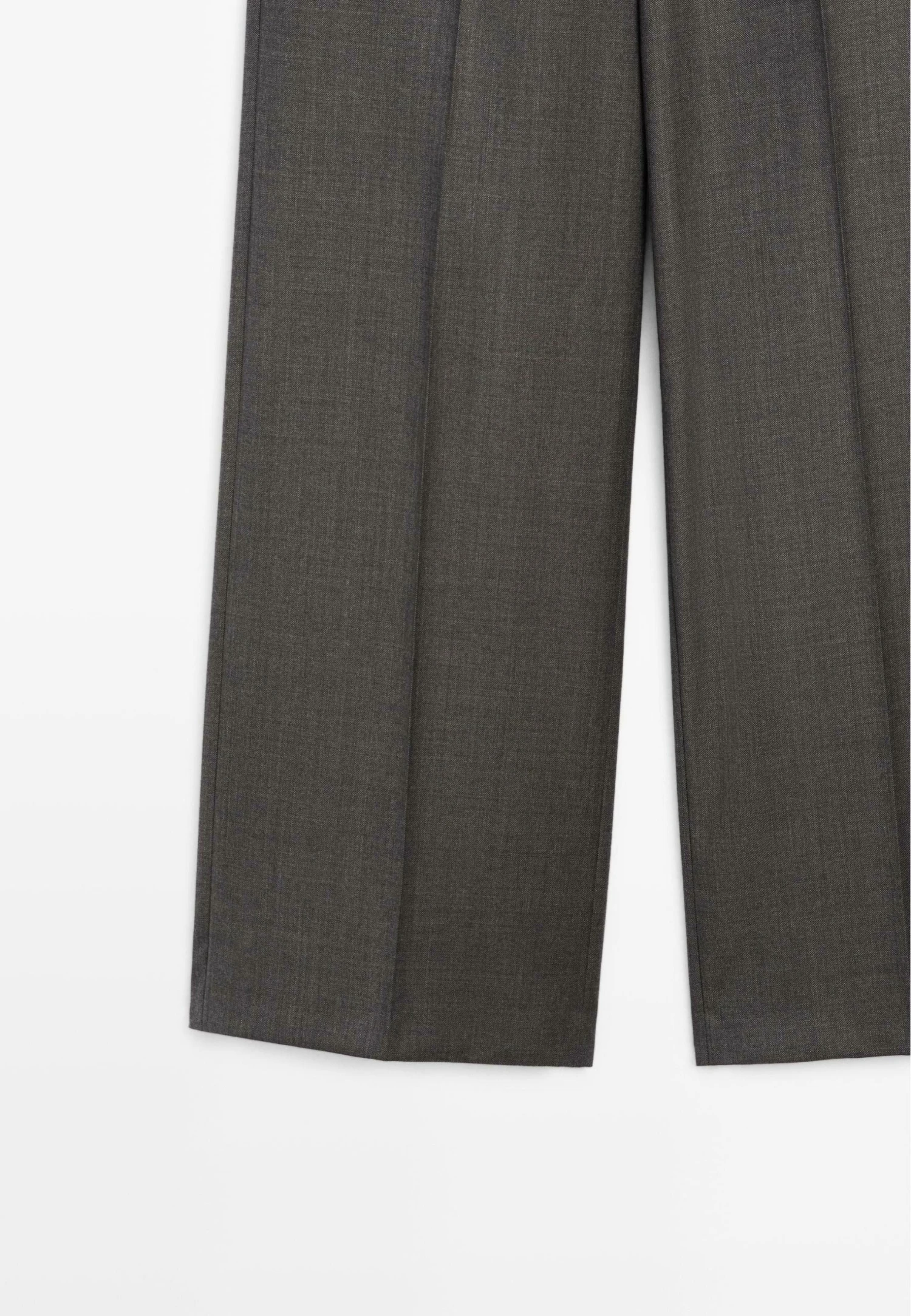 Massimo Dutti WIDE-LEG - Trousers - Brown 11 Massimo Dutti WIDE-LEG - Trousers - Brown - Image 9