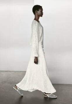 Massimo Dutti BALLOON SLEEVE WITH BOWS - Jumper - White -Massimo Dutti Shop 0fd1b0cfb0c94d1399dabc719f7bc3c8