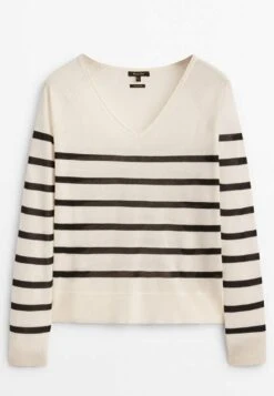 Massimo Dutti V-Neck Extra - Jumper - Beige 13 Massimo Dutti V-Neck Extra - Jumper - Beige -Massimo Dutti Shop 1036ae910ece40568765c42558b662a3