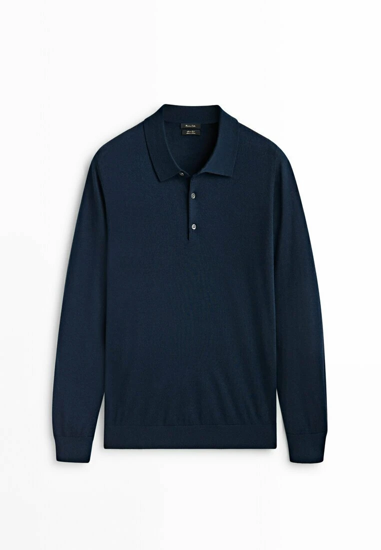 Massimo Dutti Jumper - Dark Blue 7 Massimo Dutti Jumper - Dark Blue - Image 5
