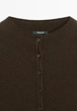 Massimo Dutti Cardigan - Brown -Massimo Dutti Shop 10f571712df84a999455efcdc941e0ac
