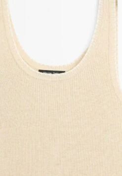 Massimo Dutti HALTER NECK WITH CONTRAST DETAIL - Top - Beige 17 Massimo Dutti HALTER NECK WITH CONTRAST DETAIL - Top - Beige -Massimo Dutti Shop 11a587326a4041c49d9c6268f25cbeb5