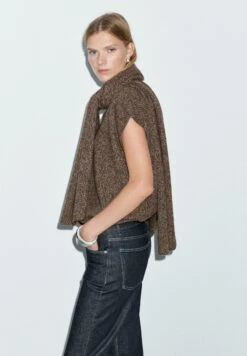 Massimo Dutti STRAIGHT-LEG HIGH-WAIST - Straight Leg Jeans - Dark Blue -Massimo Dutti Shop 11ac761123744b3da6b52ca795e22a44