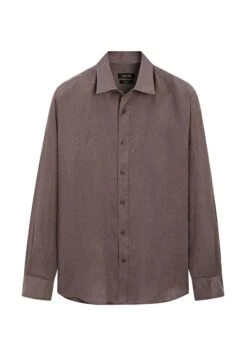 Massimo Dutti SLIM FIT - Shirt - Dark Purple -Massimo Dutti Shop 11e512cd19894a66be679db04e419306
