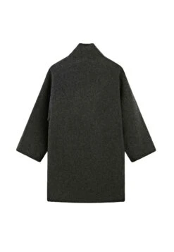 Massimo Dutti WITH HIGH NECK - Classic Coat - Grey -Massimo Dutti Shop 11f207d3798a4b63b56a2321d1c7f9c3