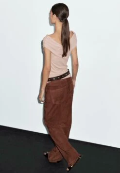 Massimo Dutti SURPLICE BOAT NECK - Print T-shirt - Pink -Massimo Dutti Shop 120c0494f0ea4a778c9a054c7707688f