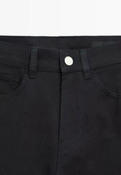 Massimo Dutti MID-WAIST STRAIGHT-LEG - Trousers - Dark Blue -Massimo Dutti Shop 121b51cd778b411ba4475bc81df0749f