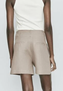 Massimo Dutti Bermuda With Seams - Shorts - Brown -Massimo Dutti Shop 125c76cca4444d6fb7d5fb34b6cf405d