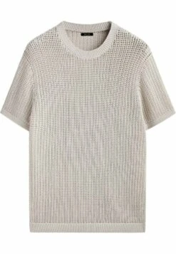 Massimo Dutti Crochet With Short Sleeves- Basic T-Shirt - Beige -Massimo Dutti Shop 1263d6b64dee46fda97d716cb24d889c