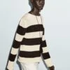 Massimo Dutti STRIPED LONG SLEEVE - Jumper - Beige -Massimo Dutti Shop 126a5b8dd59c4ec7a8e6797c32f17d6f