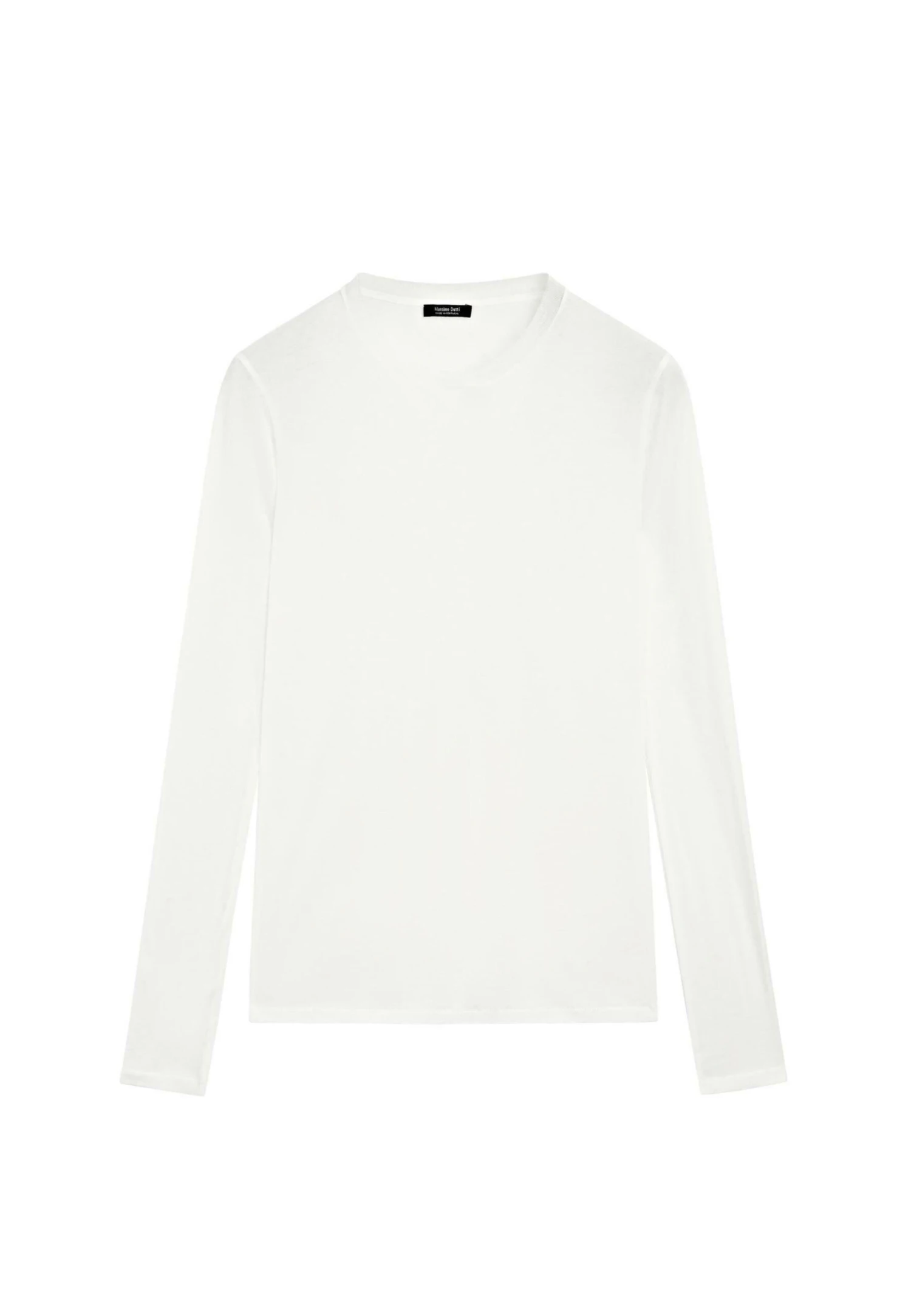 Massimo Dutti WITH NECKLINE - Long Sleeved Top - Black 11 Massimo Dutti WITH NECKLINE - Long Sleeved Top - Black - Image 9