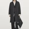 Massimo Dutti LONG WATER-REPELLENT OVERSIZE - Winter Coat - Black -Massimo Dutti Shop 135506058ae34dd18ac403dcbce1918f