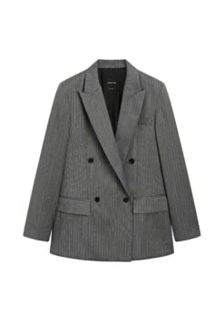 Massimo Dutti DOUBLE-BREASTED PINSTRIPE - Blazer - Grey 16 Massimo Dutti DOUBLE-BREASTED PINSTRIPE - Blazer - Grey -Massimo Dutti Shop 136121e1f8ff4238a785ac457eadf58e