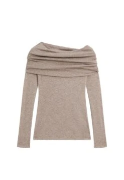 Massimo Dutti LONG SLEEVE STRAPLESS - Long Sleeved Top - Light Brown 18 Massimo Dutti LONG SLEEVE STRAPLESS - Long Sleeved Top - Light Brown -Massimo Dutti Shop 137fb90b6fd241389bcff222dd0437d8 1