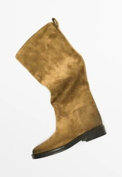 Massimo Dutti RIDING - Boots - Camel -Massimo Dutti Shop 13a349abc5994c1aa8b9faa36dc636f3