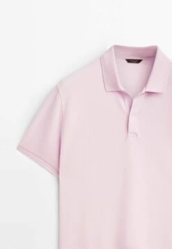 Massimo Dutti Polo Shirt - Light Pink -Massimo Dutti Shop 13a7eaa4cf134e23be1d740554080f55